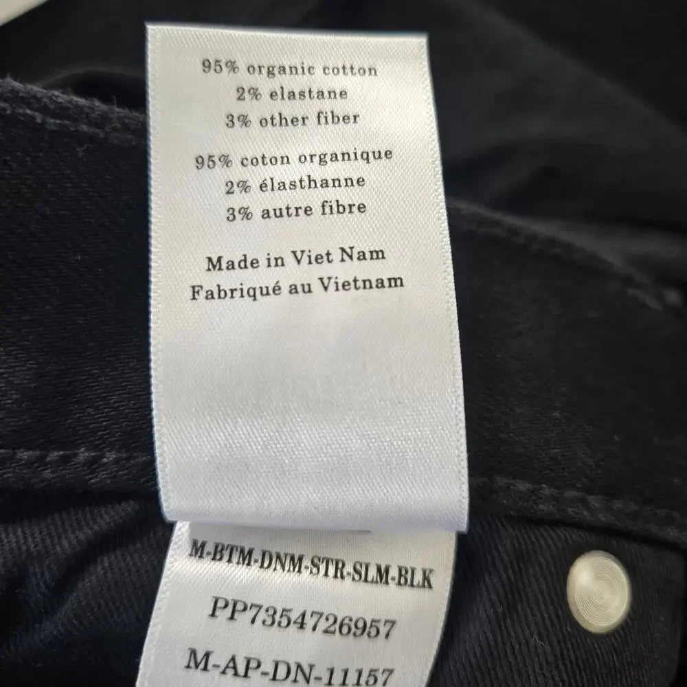 Everlane The Slim 4 Way Stretch Organic Jean Size 32x28 NWT